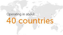 About UCB - 40 countries